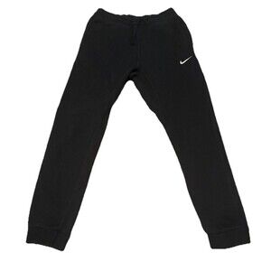 Nike Sportswear Fleece Joggers Sweatpants Size M Black Tapered 716830-010